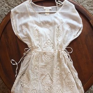 COPY - Mm couture dress white eyelet